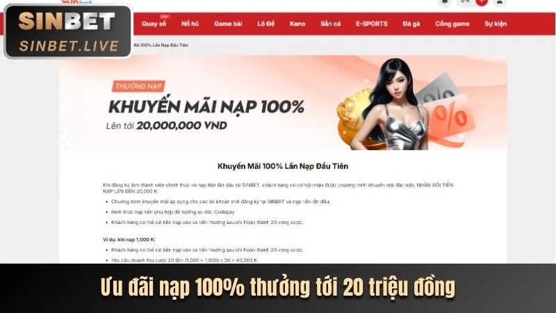 Khuyến mãi chào mừng vmax nhà cái